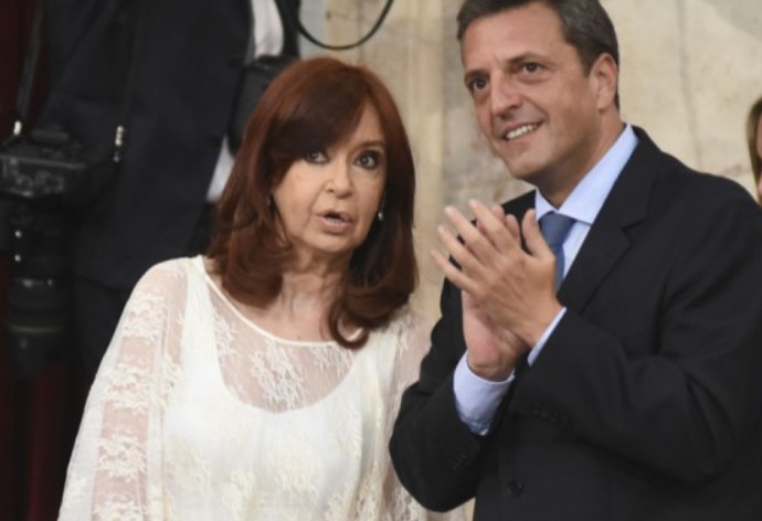 Sergio Massa y Cristina Kirchner