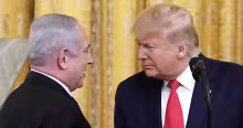 Estados Unidos, Benjamin Netanyahu, Donald Trump, Paz para Palestina e Israel