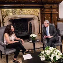 Alberto Fernández y Cristina Caamaño, AFI, Filtración, Delito, Inteligencia, Espionaje