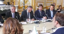 Alberto Fernández en Europa