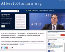 Sitio web sobre Nisman