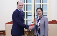 Luis Pablo Beltramino, Embajador argentino en Vietnam