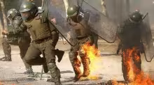 Carabineros bajo ataque en Chile, Extremismo, Desestabilización, Ecuador, Izquierda, Cristina Kirchner, Kirchnerismo, Anarquismo