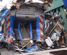 Choque de tren con locomotora, Ferrocarril San Martín, Palermo, Trenes Argentinos, Privatización