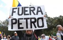 Marchas contra Gustavo Petro en ciudades de Colombia