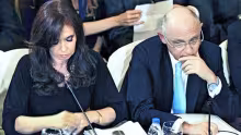 Cristina Kirchner y Héctor Timerman