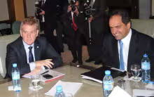 Francisco De Narváez y Daniel Scioli