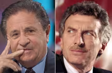 Eduardo Duhalde y Mauricio Macri - Foto: El Atlántico, Mar del Plata
