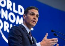 España, Pedro Sánchez, Foro Económico Mundial de Davos