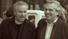Alberto Fernández y Felipe Solá