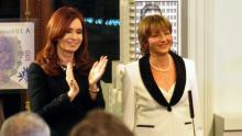 Gils Carbó y Cristina Kirchner