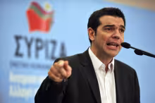Alexis Tsipras, Grecia