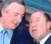 Jorge Busti y Néstor Kirchner