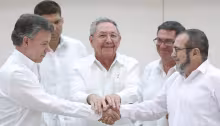 Colombia, La Habana, Cuba., FARC, Acuerdos de Paz, JEP, Premio Nobel para Santos, Narcoterrorismo