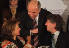 Lorenzetti, Boudou y Beatriz Rojkés de Alperovich