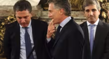 Mauricio Macri y Nicolás Dujovne