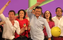 Mauricio Macri, festejos