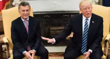 Mauricio Macri y Donald Trump en el G-20 de Buenos Aires