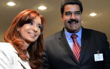 Nicolás Maduro y Cristina Kirchner