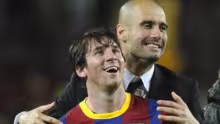 Lionel Messi, Pep Guardiola