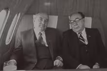 Mikhail Gorbachev y Alexander Yakovlev