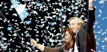 Néstor y Cristina Kirchner