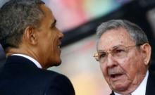 Barack Obama, Raúl Castro (Reuters)