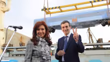 Florencio Randazzo y Cristina Kirchner
