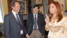 Scioli y Zannini