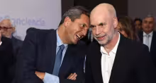 Sergio Tomás Massa y Horacio Rodríguez Larreta, PASO de agosto, Juntos, Unión por la Patria