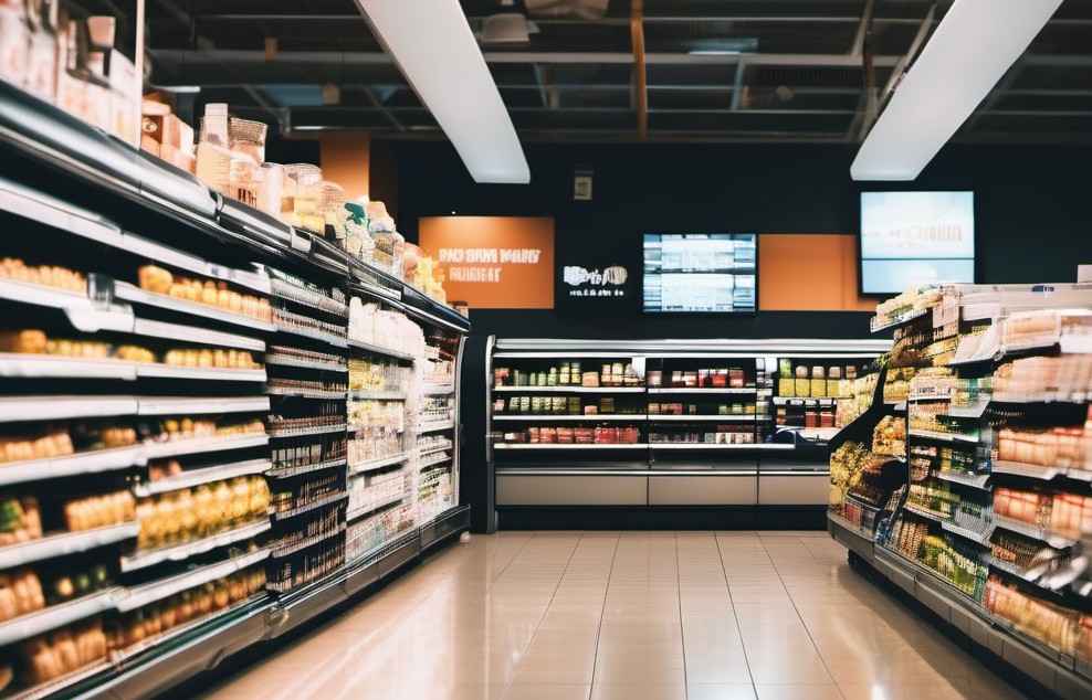 Supermercado, Recesión argentina, Pixlr