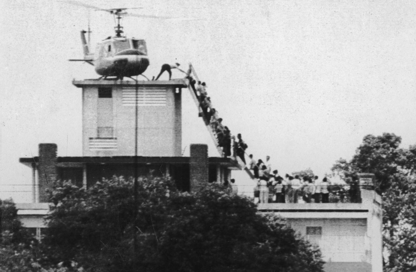 Embajada de los Estados Unidos en Saigón, 1975
